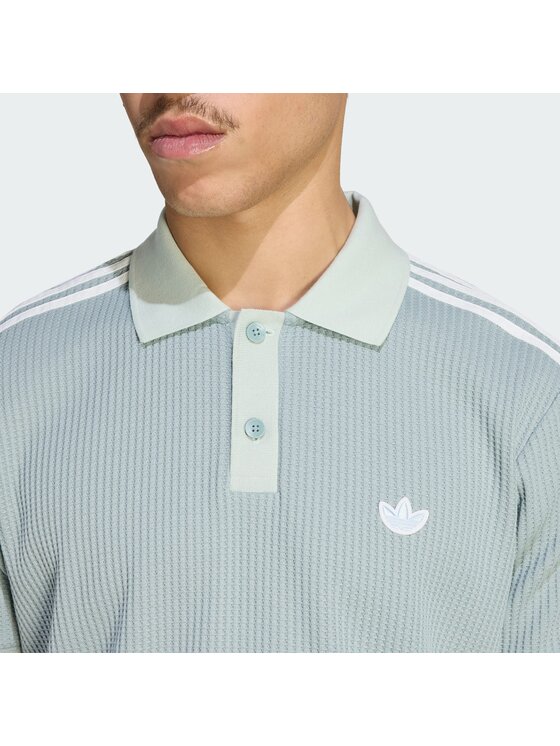 adidas adidas Polo 163931 Zielony Loose Fit