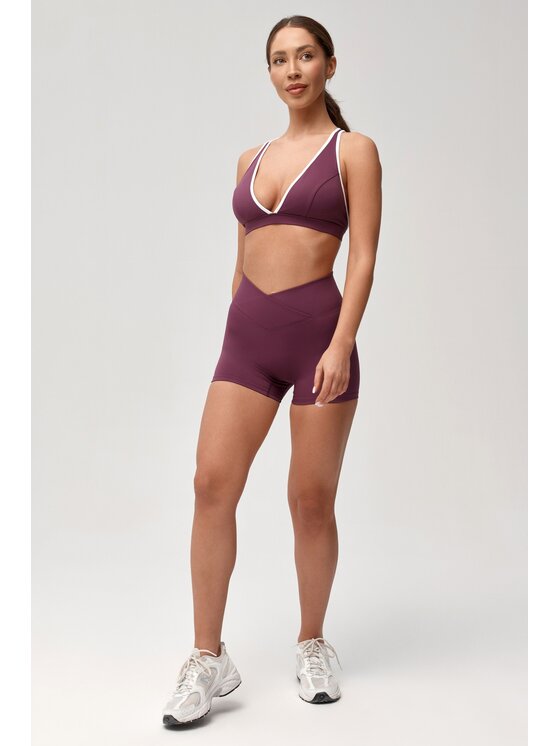 ROUGH RADICAL ROUGH RADICAL Biustonosz sportowy MOCHA ACTIVE SPORTS BRA Fioletowy