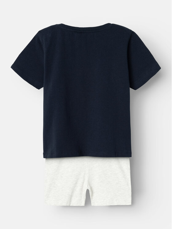 NAME IT NAME IT Komplet t-shirt i spodenki Junik 13226119 Kolorowy Regular Fit
