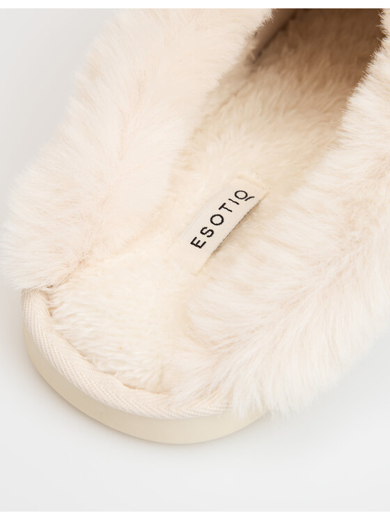 Esotiq Esotiq Klapki 44682 Beżowy