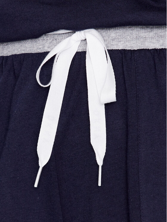 DKNY DKNY Pizsama YI3919259 Sötétkék Regular Fit
