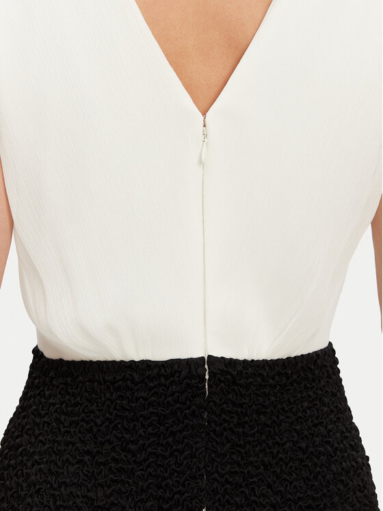 DKNY DKNY Cocktail obleka DD4KWD80 Črna Slim Fit
