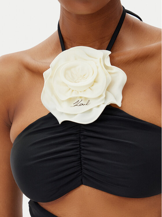 KARL LAGERFELD KARL LAGERFELD Maudymosi kostiumėlis A2W46006 Juoda