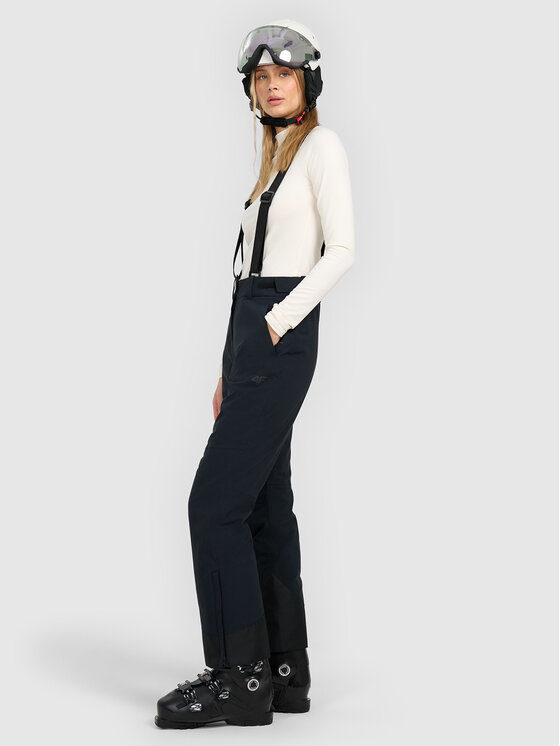 4F 4F Spodnie narciarskie SKIWEAR Czarny Regular Fit