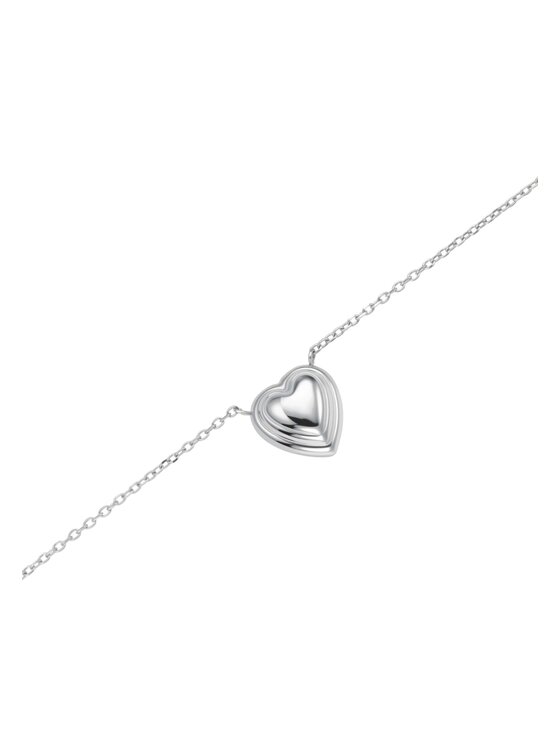 Rosefield Rosefield Naszyjnik Heart Collection Srebrny