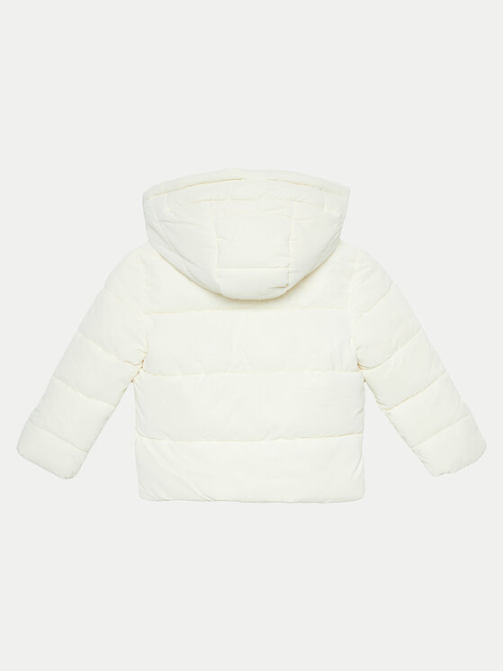 Guess Guess Vatovaná bunda K4BL01 WGIW0 Écru Regular Fit