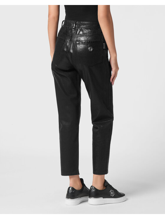 PHILIPP PLEIN PHILIPP PLEIN Jeansy 21667 Czarny Mom Fit