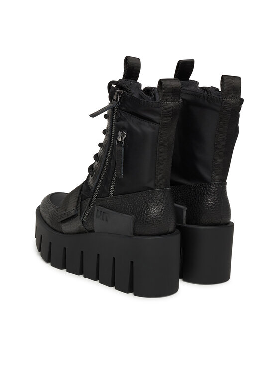 United Nude United Nude Schnürschuhe Grip Combat Lo 1096101165 Schwarz