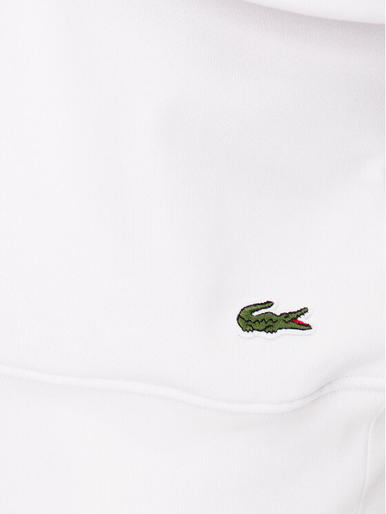 Lacoste Lacoste Felpa SH1281 Bianco Regular Fit