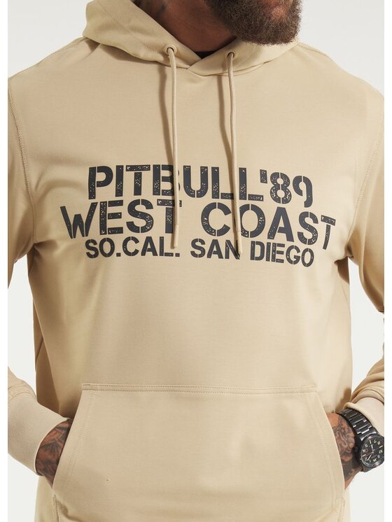 PITBULL PITBULL Bluza DRIVING Beżowy Regular Fit