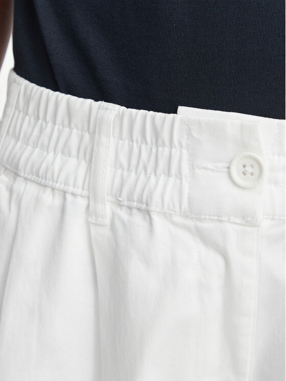 Beverly Hills Polo Club Beverly Hills Polo Club Шорти от плат P-SS26W-B576580 Бял Regular Fit