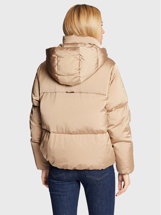 Tommy Hilfiger Tommy Hilfiger Sulejope Sateen WW0WW36062 Beež Regular Fit