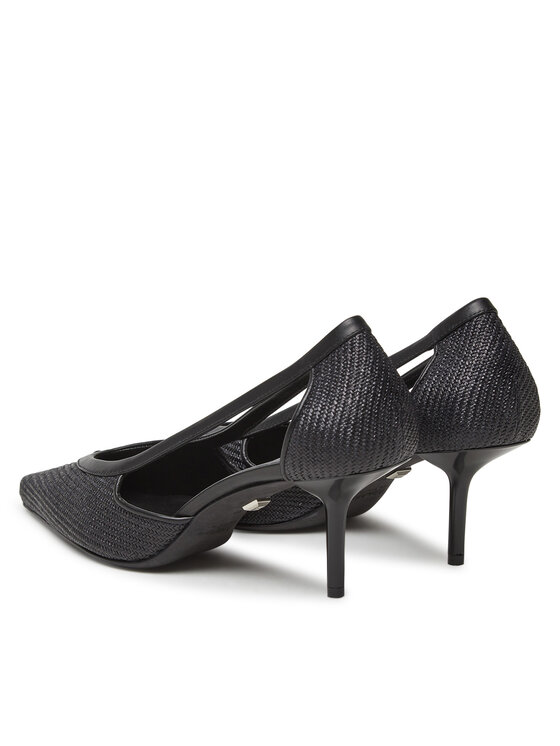 Max Mara Max Mara Magassarkú Strawpump 2514521312600 Fekete