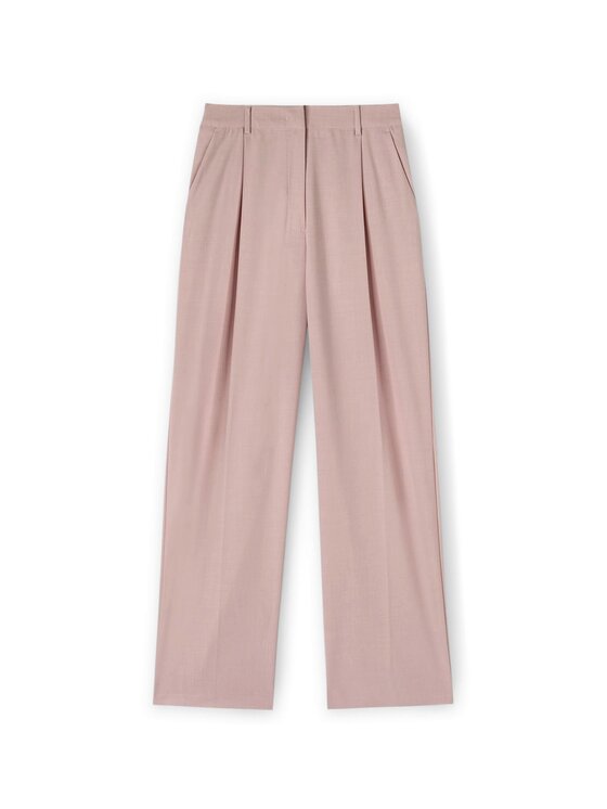 Motivi Motivi Pantaloni di tessuto P192Q003745N009 Rosa Over Fit