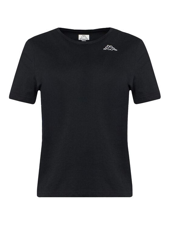 Kappa Kappa Marškinėlių komplektas Logo Alyce 322564W Juoda Regular Fit