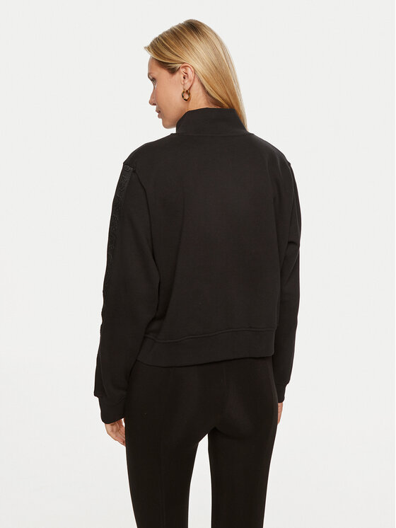 Guess Guess Μπλούζα Stacie V4BQ01 KC5O0 Μαύρο Regular Fit