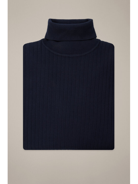 Lancerto Lancerto Sweter Vorn SW073225000086 Granatowy Regular Fit