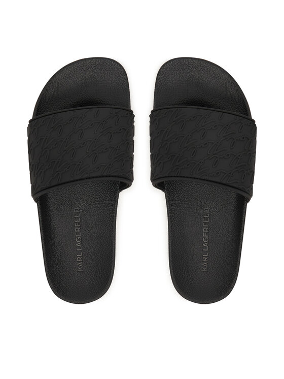 KARL LAGERFELD KARL LAGERFELD Papucs KL80903C Fekete