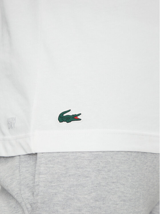 Lacoste Lacoste T-särk TH8916 Valge Regular Fit