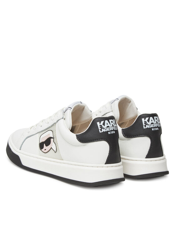 Karl Lagerfeld Kids Karl Lagerfeld Kids Sneakersy Z30380 M Biela