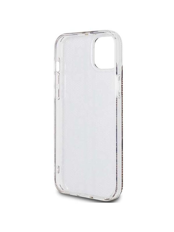 Guess Guess Etui na telefon Apple iPhone 15 Plus Brązowy