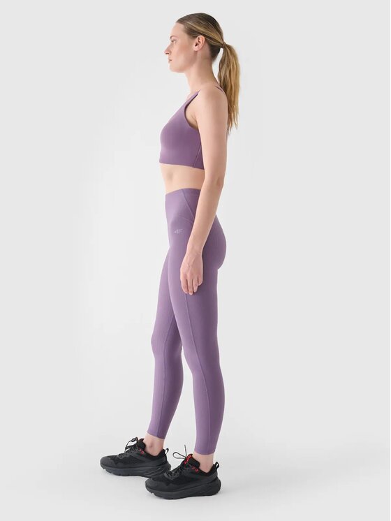 4F 4F Leggings 4FRAW24TFTIF353-50S Viola Slim Leg