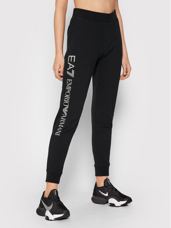 EA7 Emporio Armani EA7 Emporio Armani Teplákové kalhoty 8NTP85 TJCQZ 0203 Černá Regular Fit