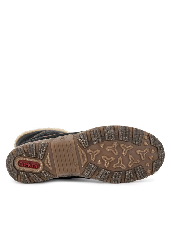 Rieker Rieker Botine Z0102-00 Negru