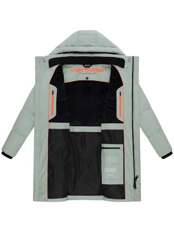 Stone Harbour Stone Harbour Kurtka zimowa Hadrieen Zielony Regular Fit