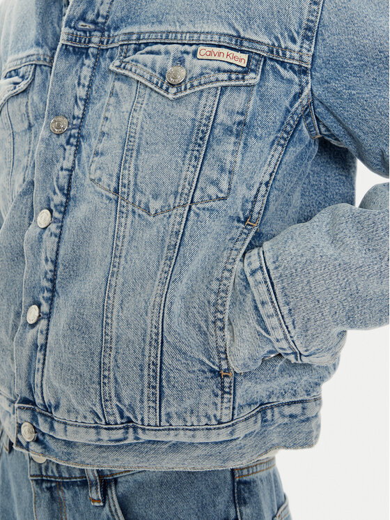 Calvin Klein Jeans Calvin Klein Jeans Traper jakna J20J224096 Plava Regular Fit