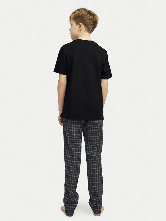 Jack&Jones Junior Jack&Jones Junior Πιτζάμα Basic 12264244 Μαύρο Regular Fit