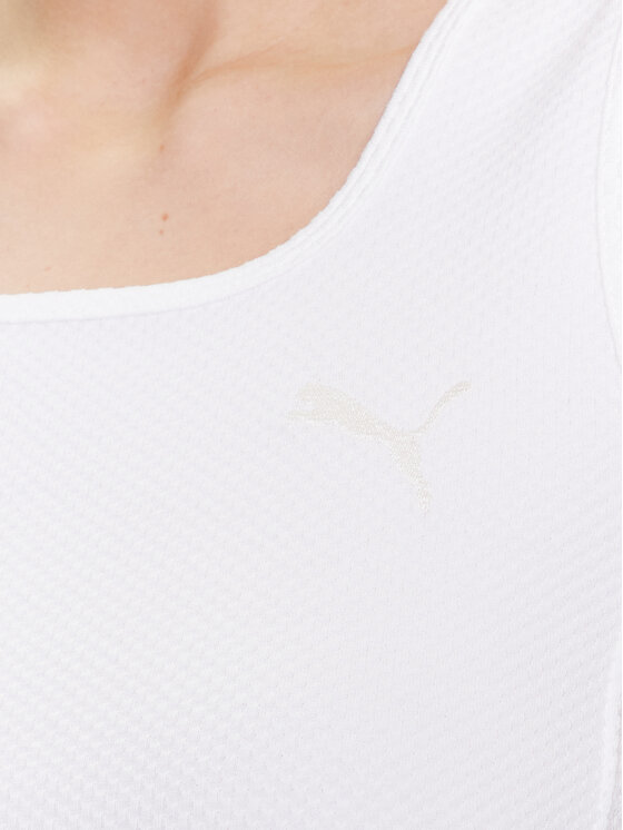 Puma Puma топ Her 673114 Бял Slim Fit