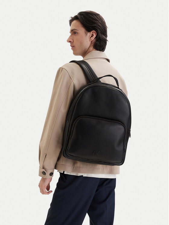 Calvin Klein Rucsac Webbing Strap Round Backpack LV04D3282G Negru