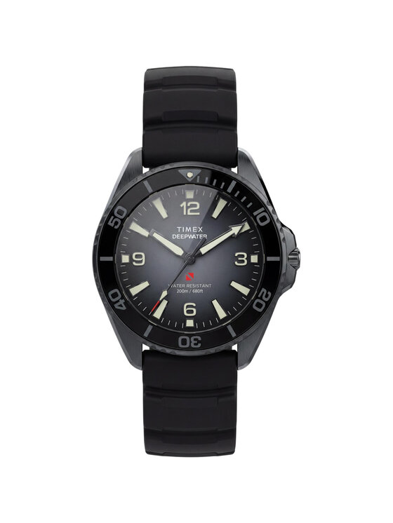 Timex Timex Zegarek TW3A02000 Czarny