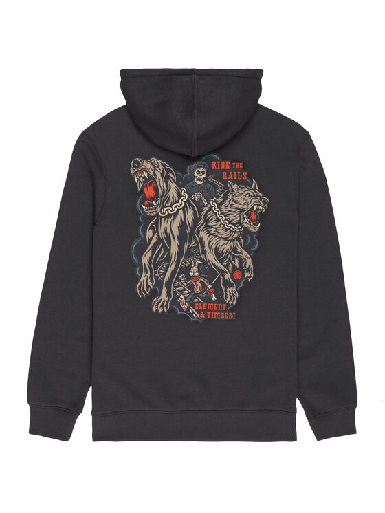 Element Element Sweatshirt Timber Guard Dogs Po ELYSF00315 Schwarz Regular Fit