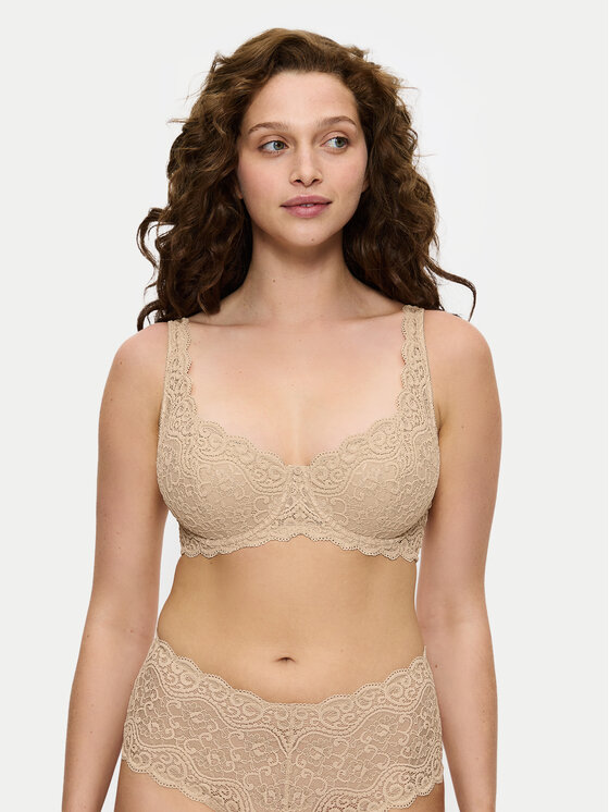 Triumph Reggiseno con ferretto Amourette 10209584 Beige, taglia : 70E