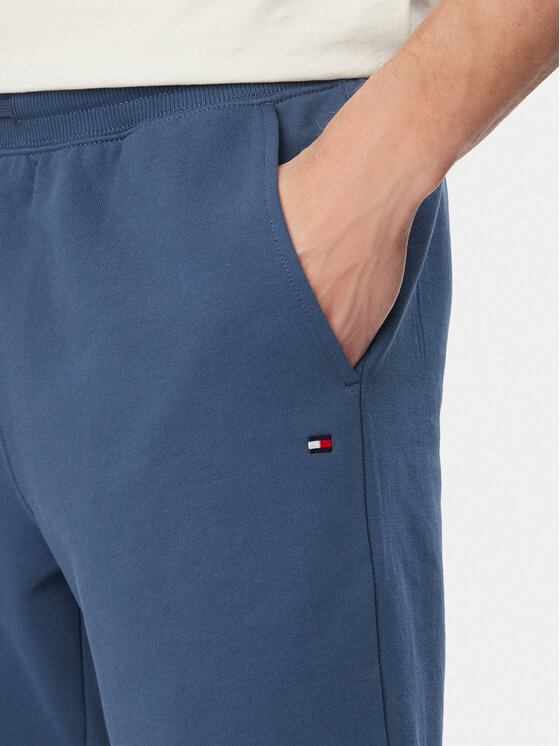 Tommy Hilfiger Tommy Hilfiger Sporta šorti MW0MW37240 Zils Regular Fit