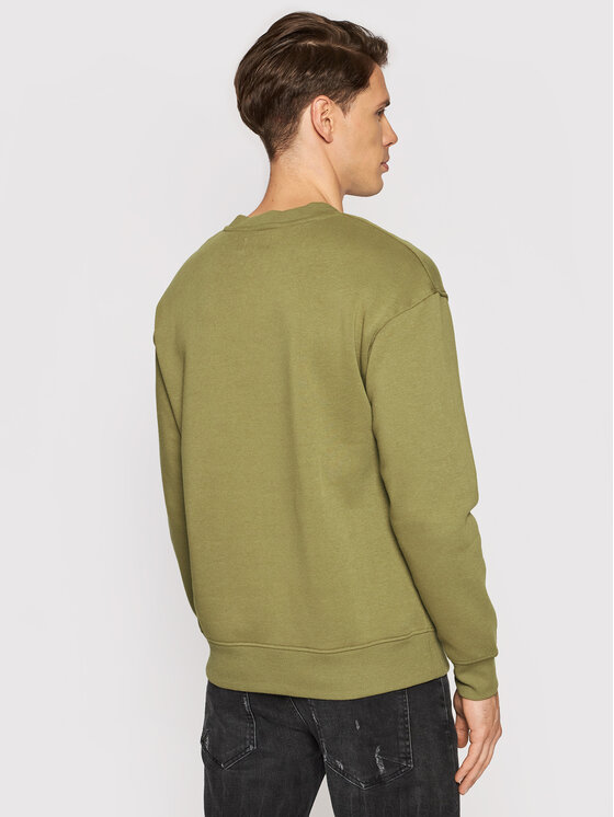 Felpa World 12194083 Verde Relaxed Fit