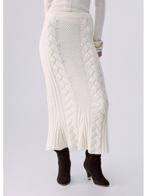 Liu Jo Liu Jo Gonna maxi CF6118MA37R10701 Bianco Regular Fit