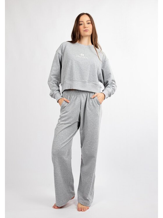 DKaren Sport DKaren Sport Dres DK-K-B26 Szary Classic Fit