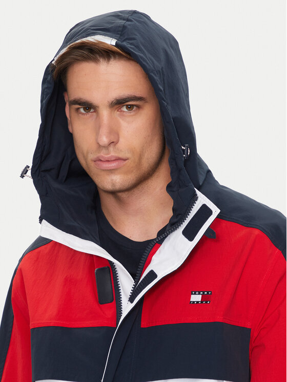 Tommy Jeans Tommy Jeans Striukė Archive DM0DM19477 Raudona Relaxed Fit