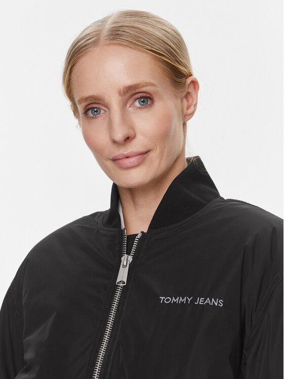 Tommy Jeans Tommy Jeans Bundy bomber Classics DW0DW17240 Čierna Regular Fit