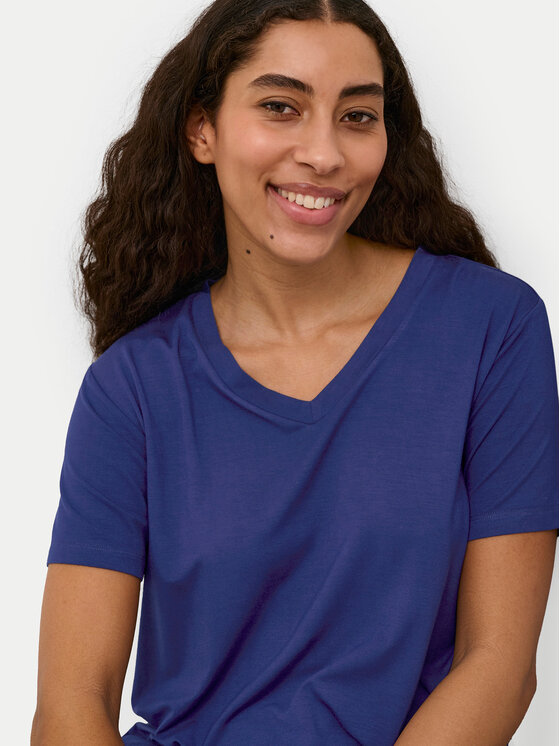 Kaffe Kaffe T-Shirt 10508581 Niebieski Regular Fit