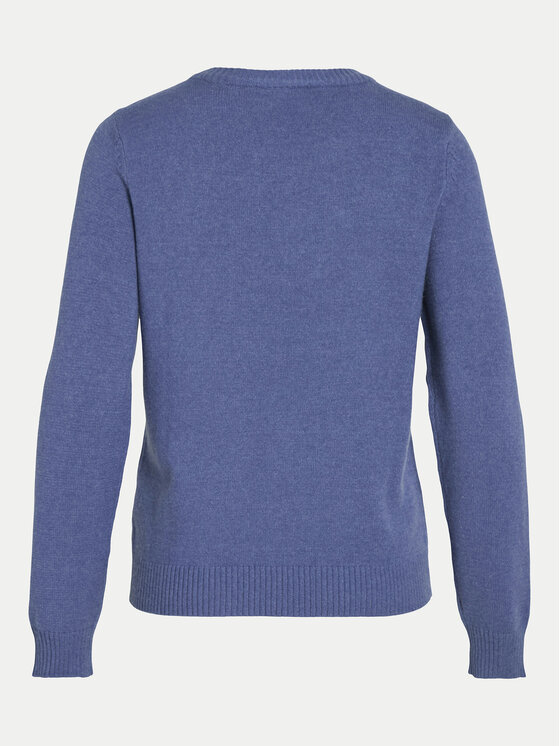 Vila Vila Pulover Ril 14054177 Modra Regular Fit