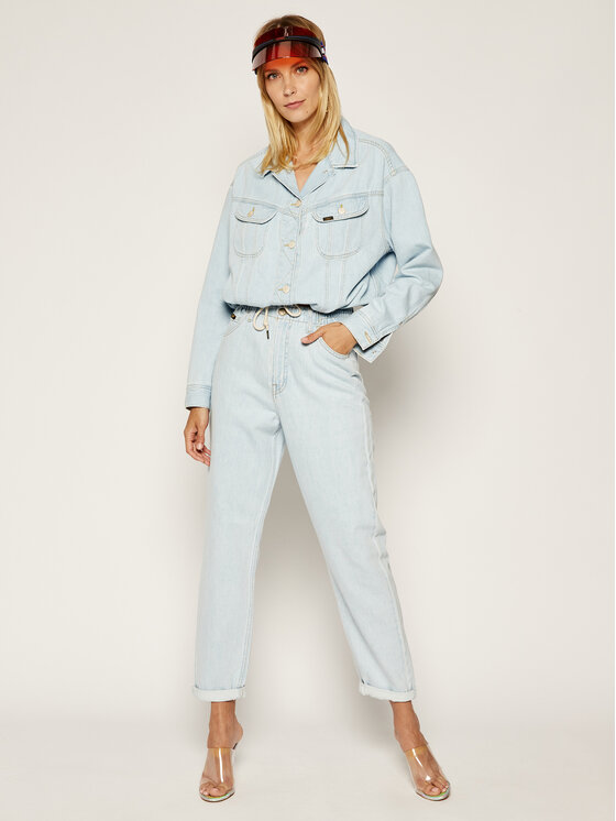 Lee Lee Jeans Elasticated Mom L30MGGQB 112106522 Himmelblau Regular Fit