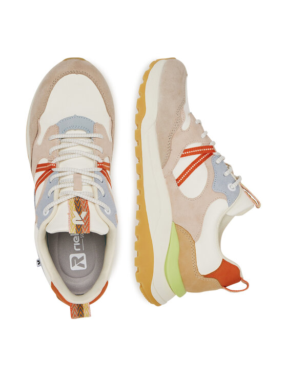 Rieker Revolution Lifestyle Rieker Revolution Lifestyle Sneakersy W2501-82 Beżowy