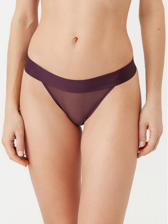 DKNY DKNY Klasične spodnje hlačke DK8945 Vijolična