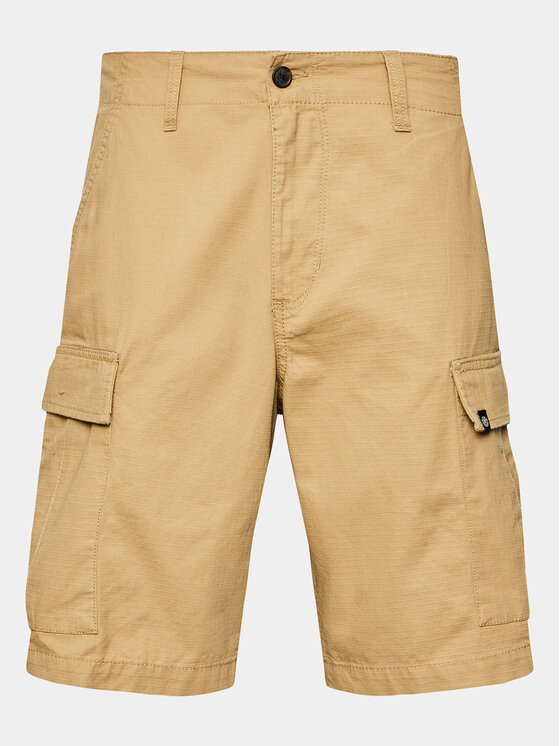Element Element Pantalon scurți din material Legion Cargo ELYWS00103 Bej Regular Fit