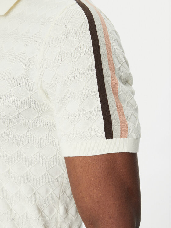 Liu Jo Liu Jo Maglione Maglia Chiusa QA5029 MA71P Écru Regular Fit