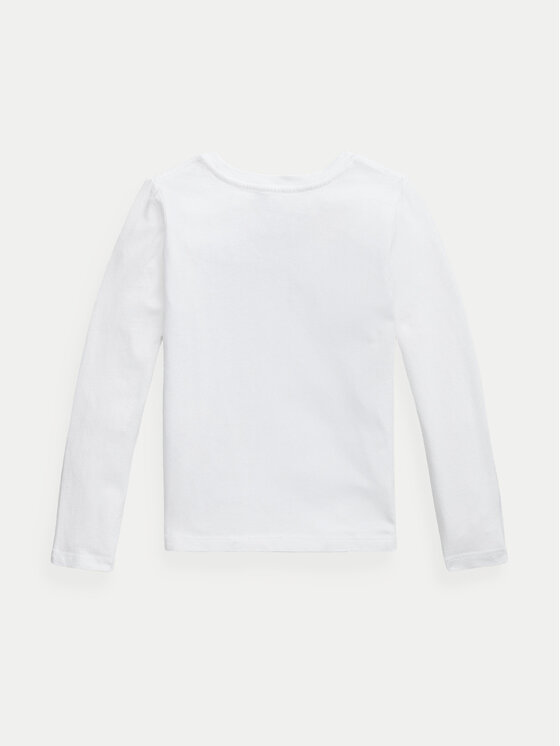 Polo Ralph Lauren Polo Ralph Lauren Bluzka 312841122030 Biały Regular Fit